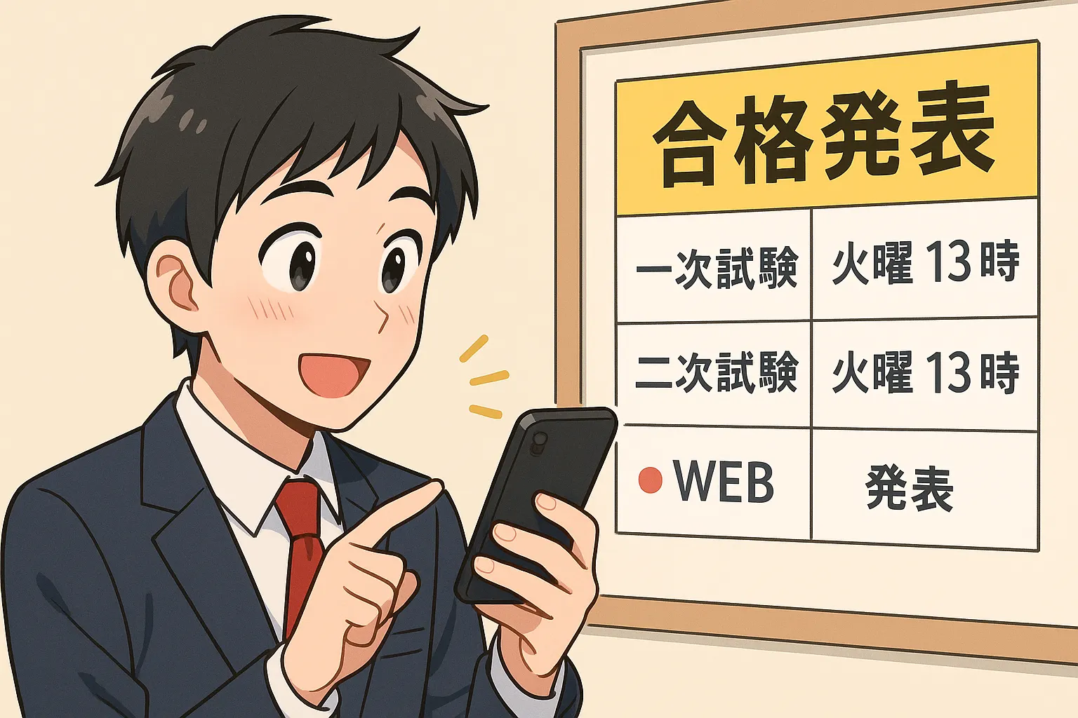 英検結果発表のイメージ