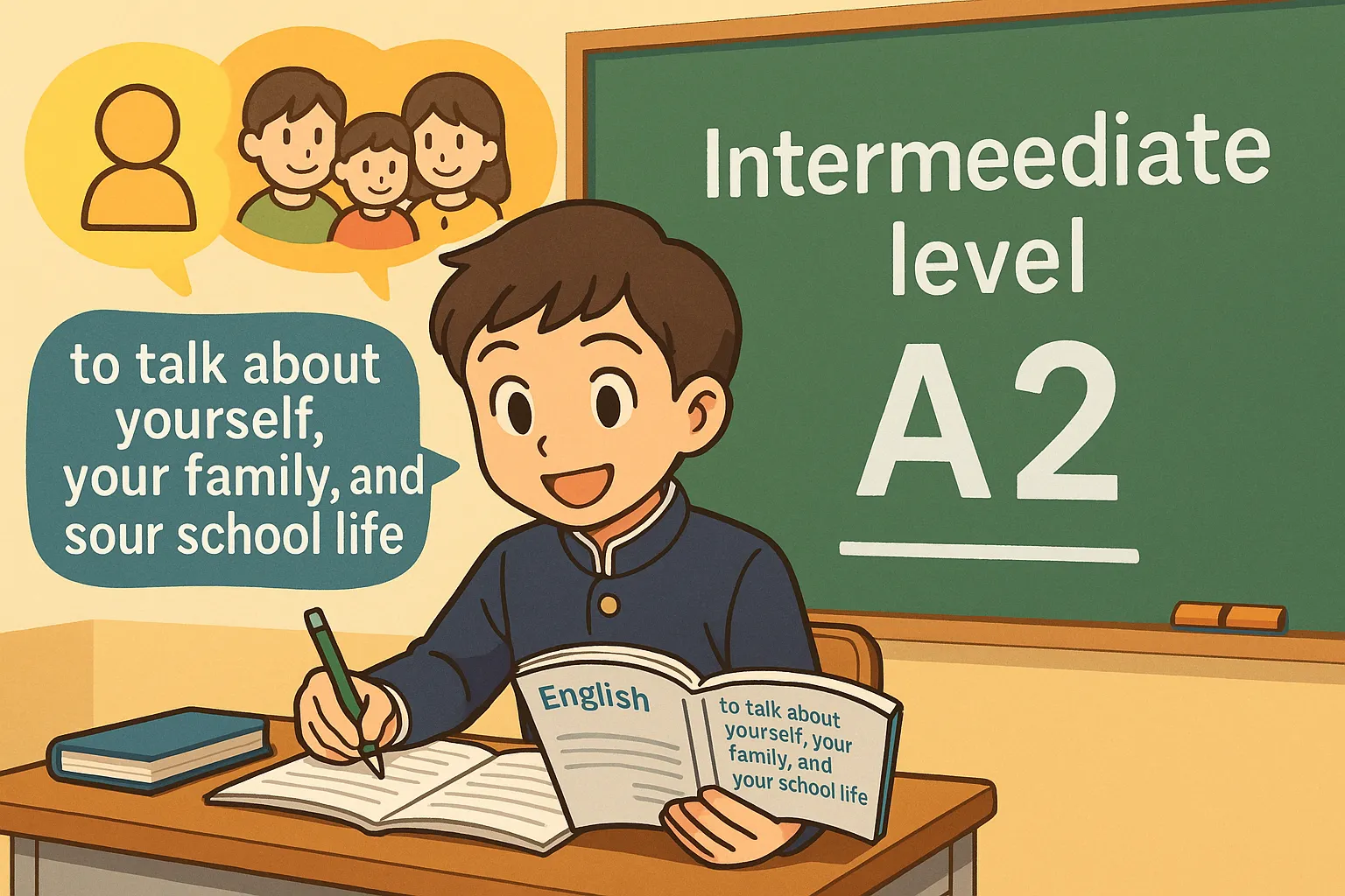 英検4級の試験イメージ